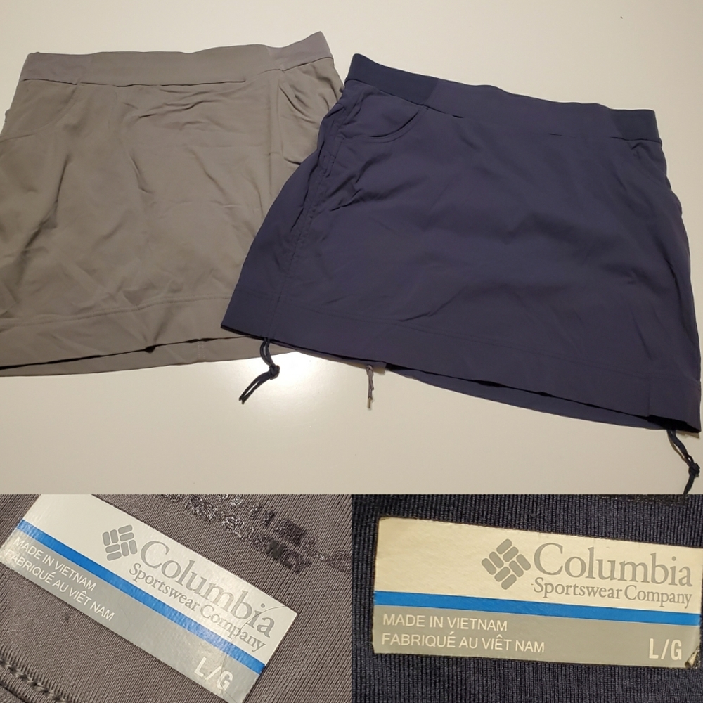 (2) | L | COLUMBIA | ATHLETIC ACTIVE SKORT SKIRT